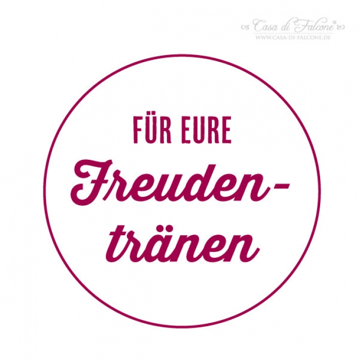chalkboard - Stempel Freudentrnen