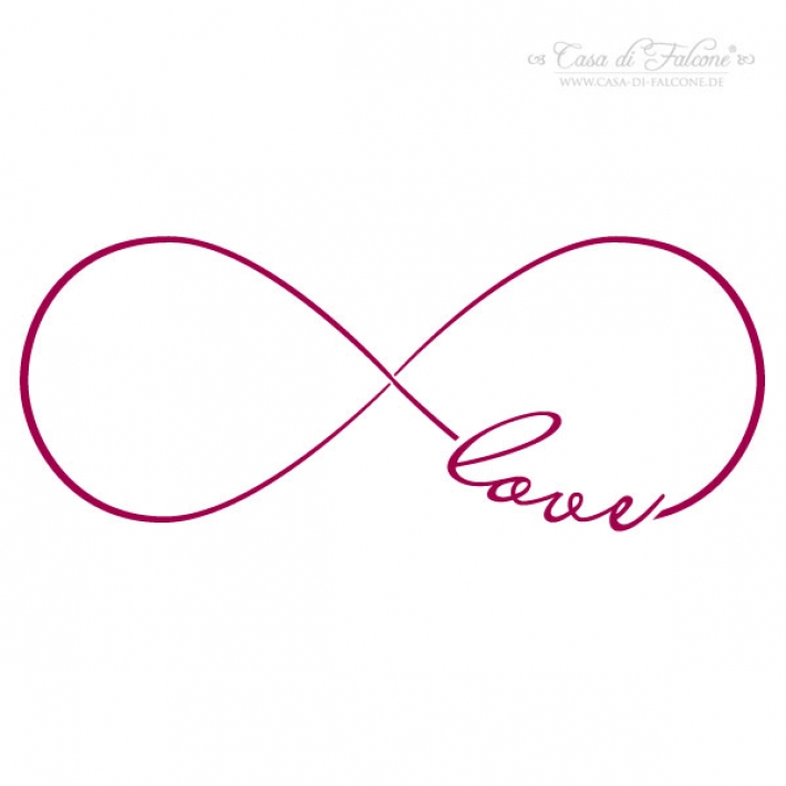 Infinity - Motivstempel love