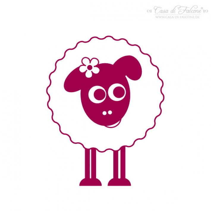 Maxi Motivstempel Schaf