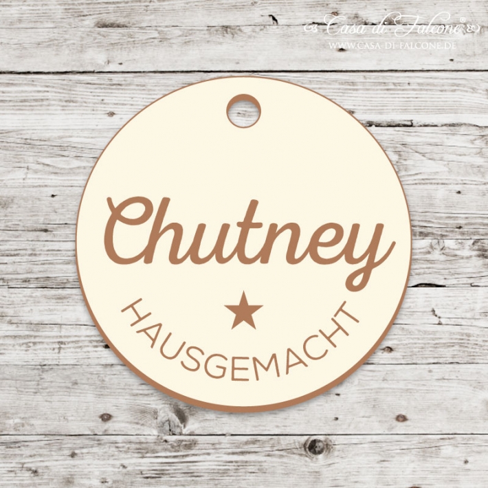 Holzanhnger - Chutney hausgemacht