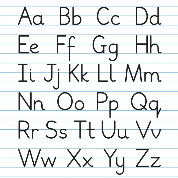Geschenkpapier ABC
