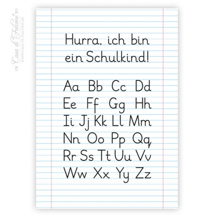 Geschenkpapier ABC