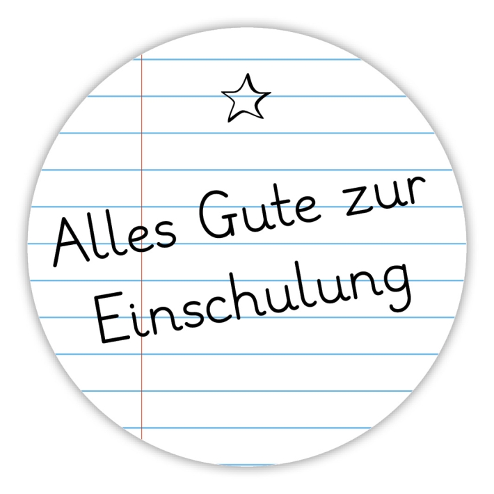 Einschulung Aufkleber Glckwnsche
