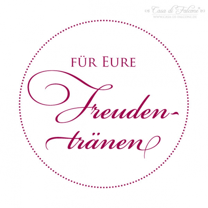 Elegance- Stempel fr die Freudentrnen