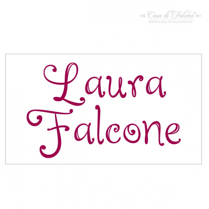 Personalisierter Namensstempel Handschrift 3#