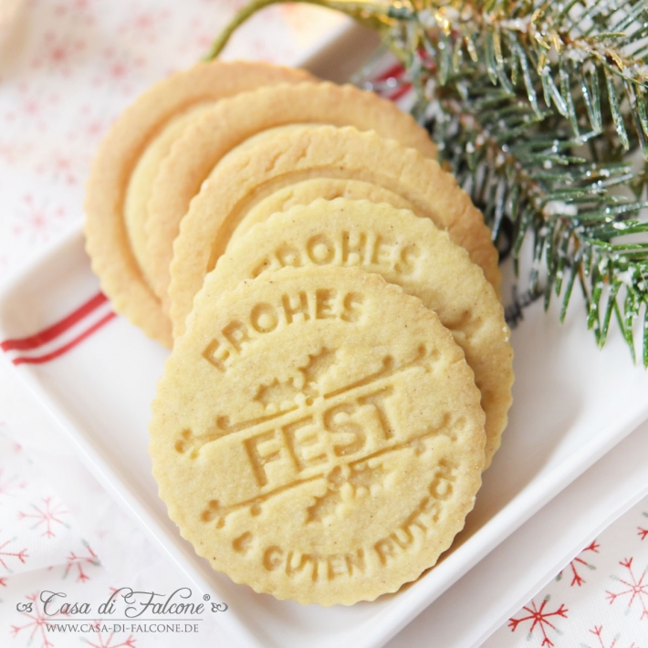 Keksstempel Weihnachten Frohes Fest