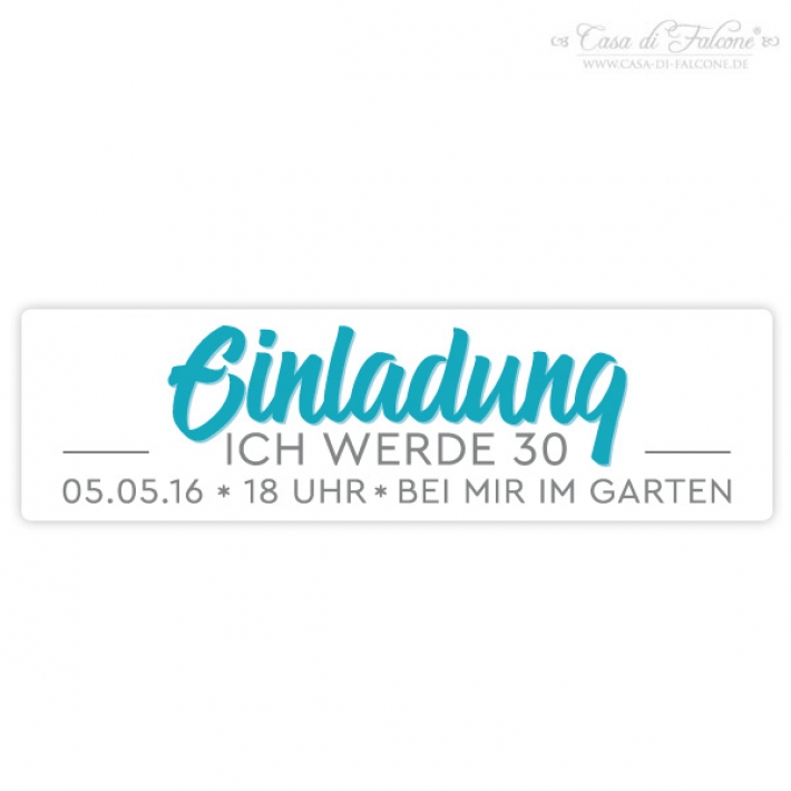 personalisierte Adressaufkleber modern