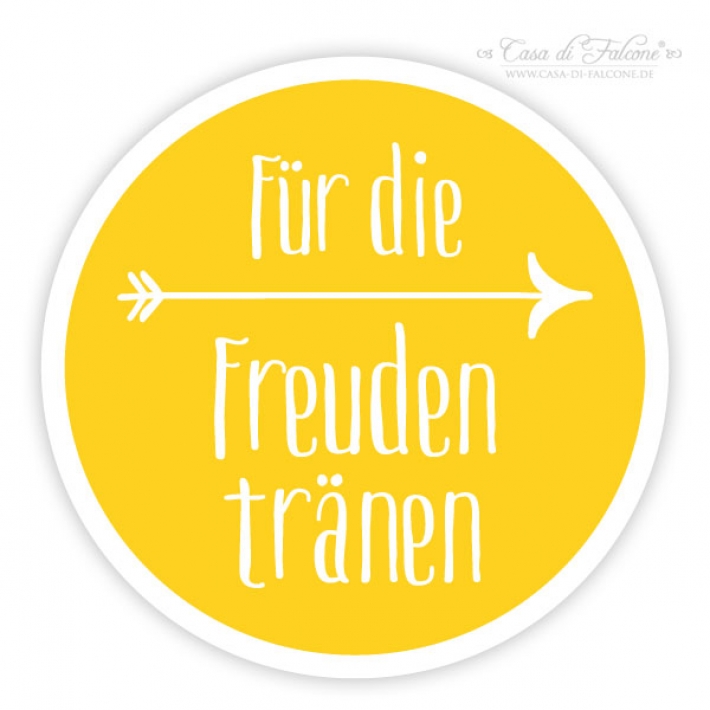 Aufkleber fr die Freudentrnen, Pfeil