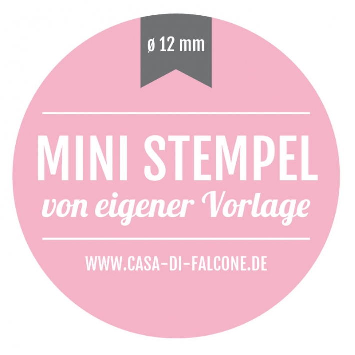 MINI Stempel rund 12 mm