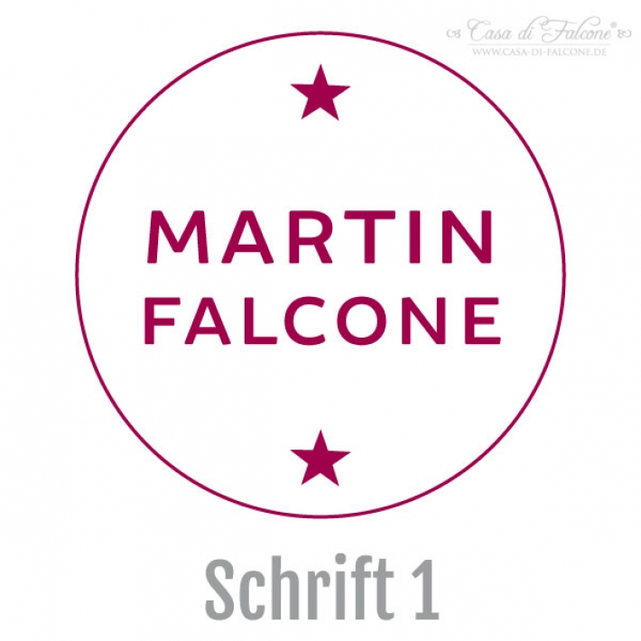 Personalisierter Kinderstempel mit Name