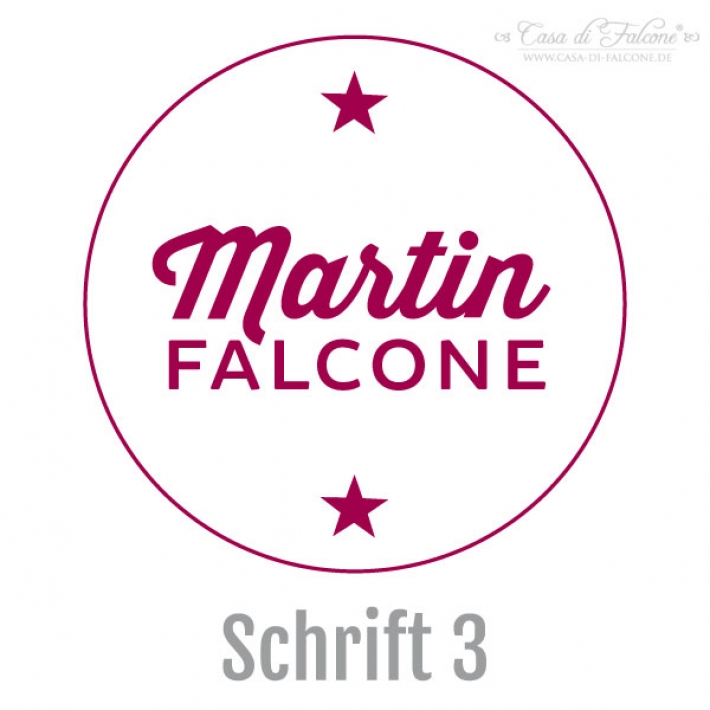 Personalisierter Kinderstempel mit Name