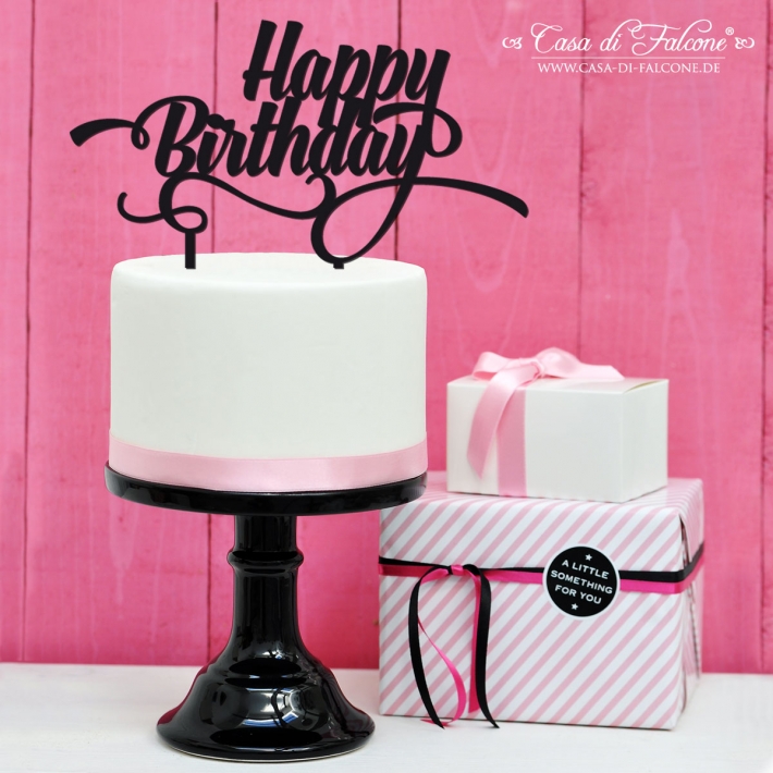 Geburtstag Cake topper Happy Birthday