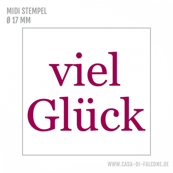 MIDI Textstempel viel Glck