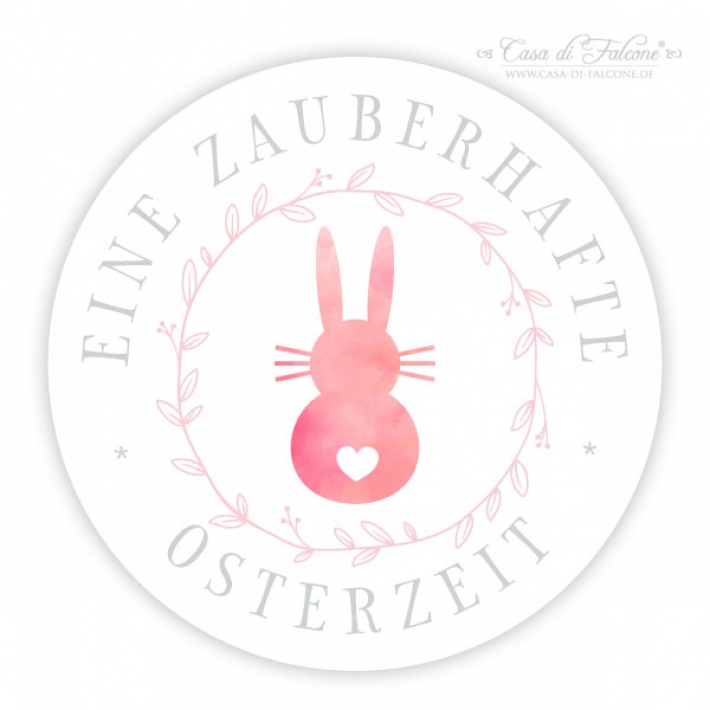 Aufkleber Ostern - Eine zauberhafte Osterzeit
