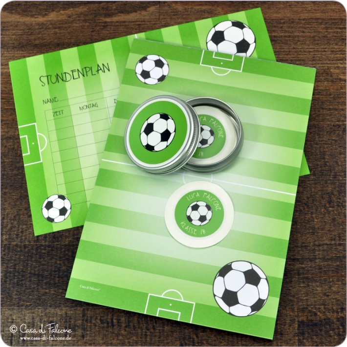 Schulanfang Starter-Set Fussball