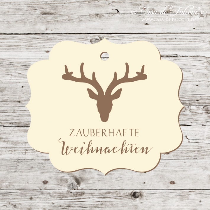 Holzanhnger Hirsch II