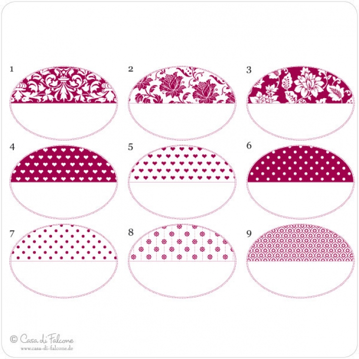 Adressstempel Ornament II