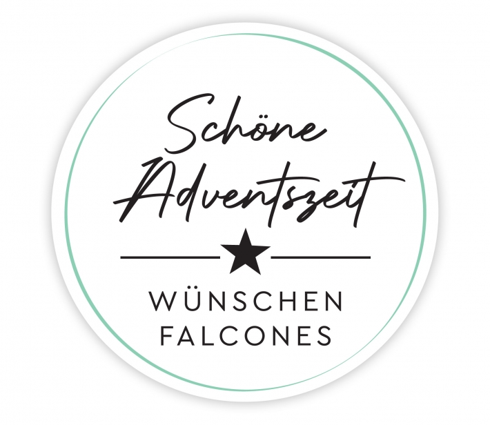 Personalisierte Weihnachtsaufkleber modern Stern