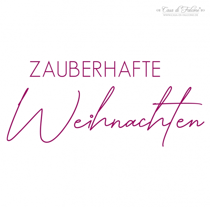 Stempel zauberhafte Weihnachten, modern