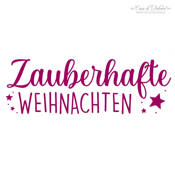 Stempel zauberhafte Weihnachten