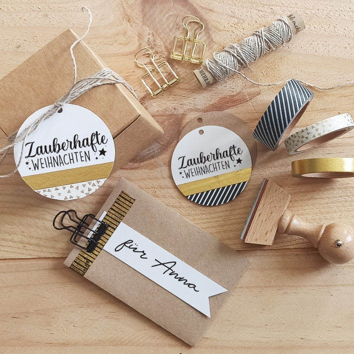 Stempel zauberhafte Weihnachten