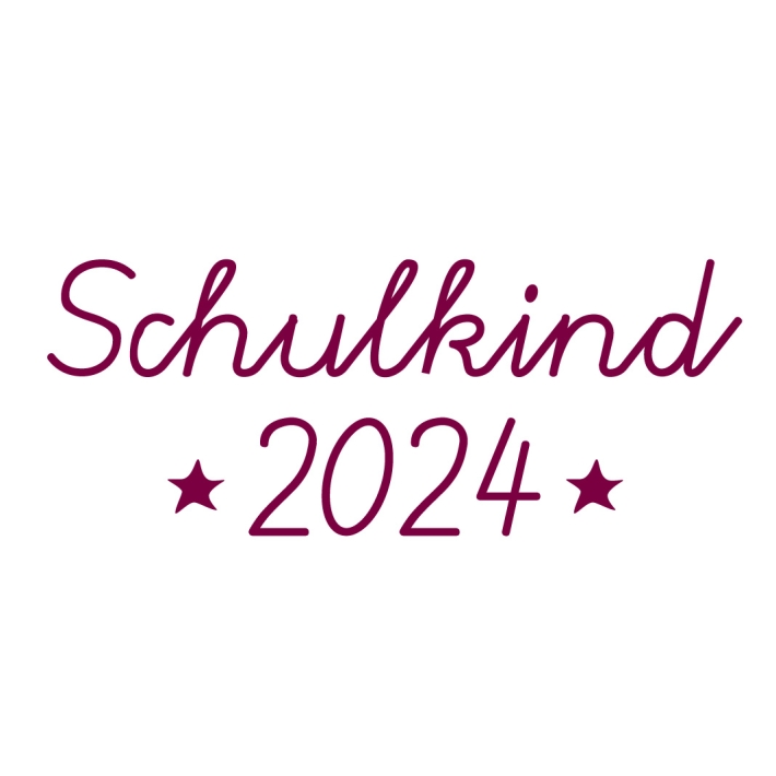 Stempel Schulkind 2024