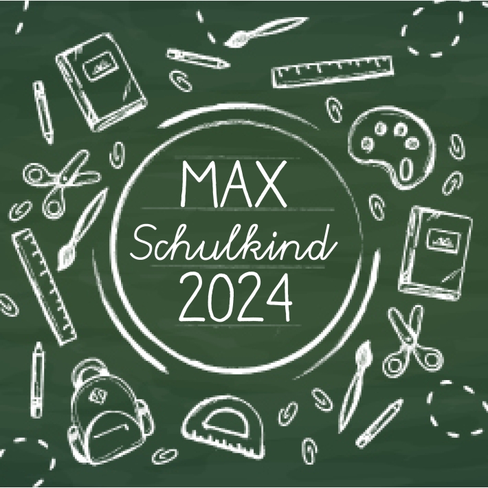 Banderole fr Getrnke Dosen zur Einschulung, grne Schultafel