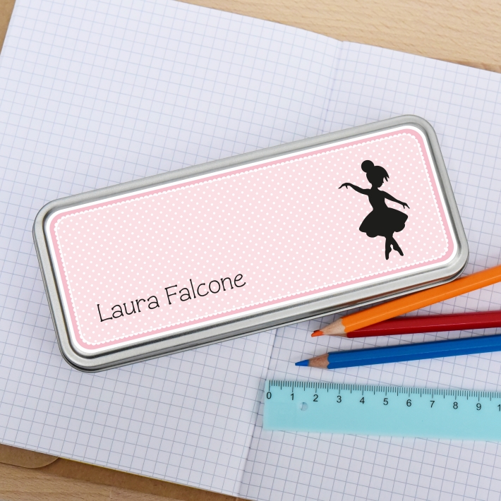 Stiftedose I Stiftebox fr die Schule Ballerina