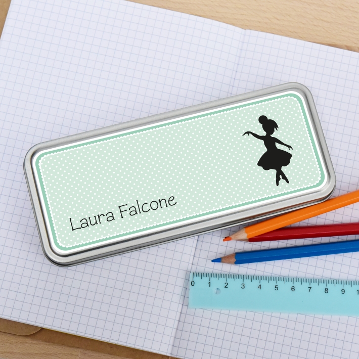 Stiftedose I Stiftebox fr die Schule Ballerina