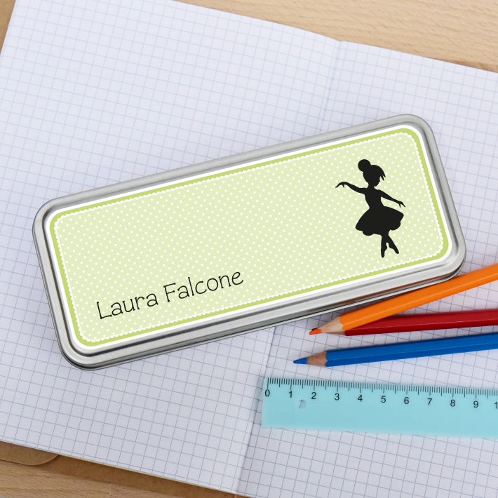 Stiftedose I Stiftebox fr die Schule Ballerina