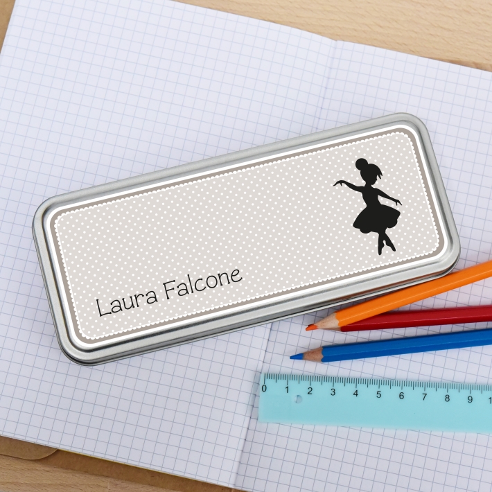 Stiftedose I Stiftebox fr die Schule Ballerina