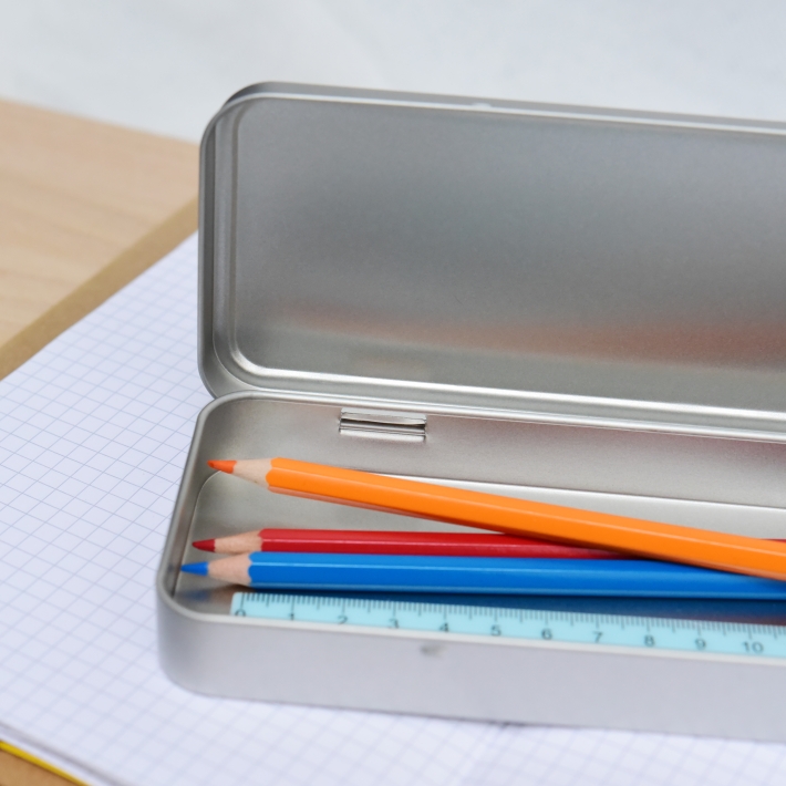 Stiftedose I Stiftebox fr die Schule Blmchen