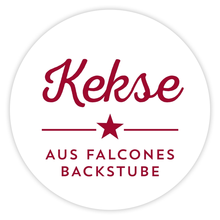 Weihnachtsaufkleber modern Stern