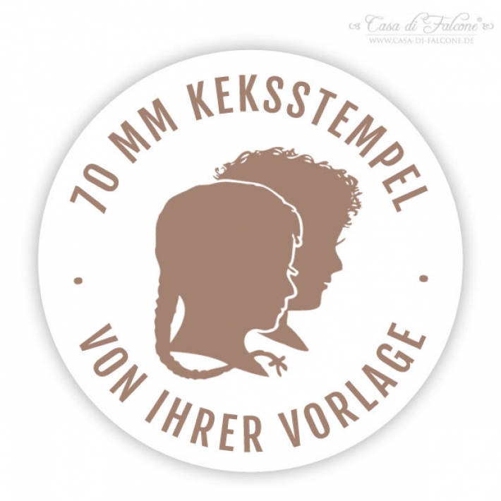Logo Keksstempel RUND 70 mm