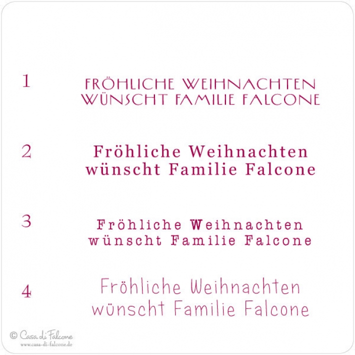 Weihnachtsstempel Rentier