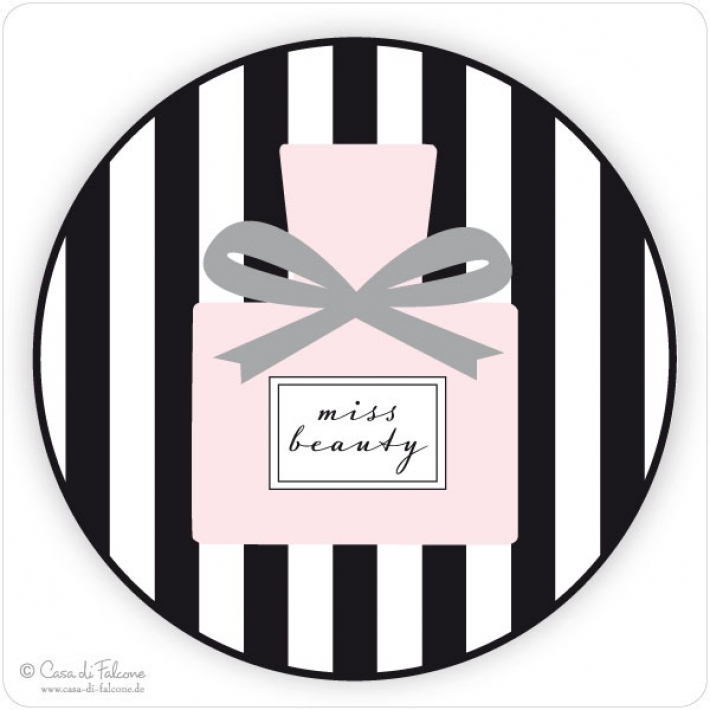 Aufkleber miss beauty