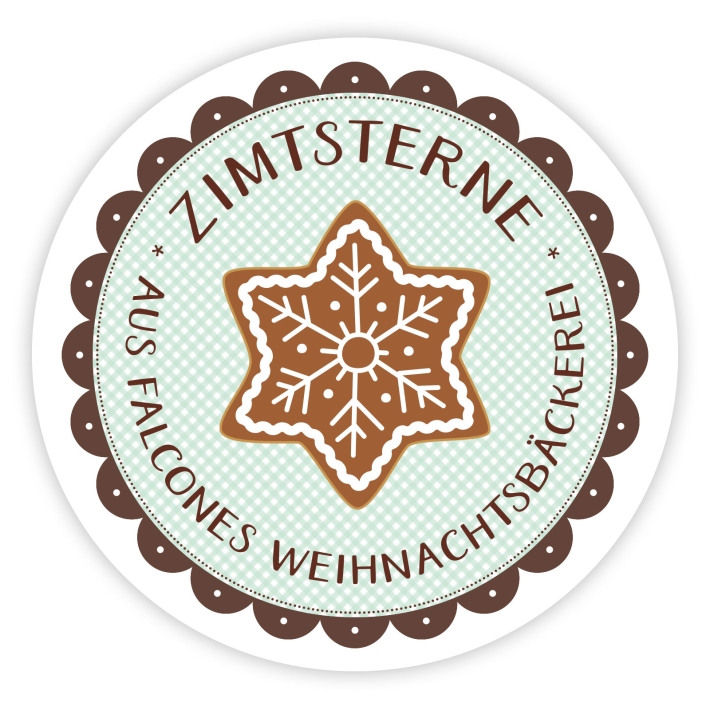 Aufkleber Lebkuchenhaus