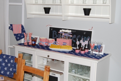 Personalisierte Verschlussetiketten Stars & Stripes