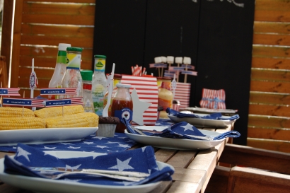 Personalisierte Verschlussetiketten Stars & Stripes