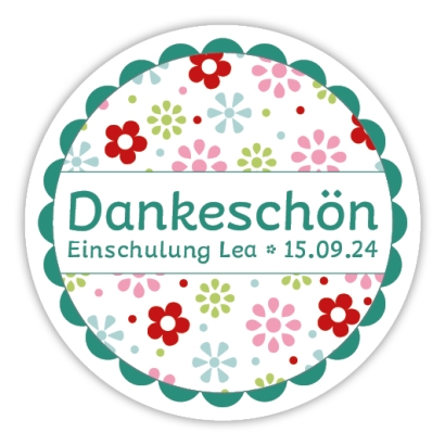 Aufkleber Blmchen II