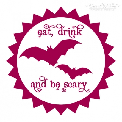 Motivstempel be scary