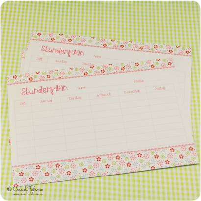 Schulanfang Starter-Set Blmchen