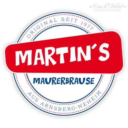 Flaschenaufkleber Maurerbrause