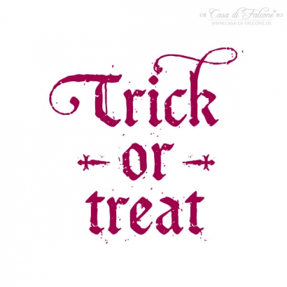 Motivstempel Trick or Treat