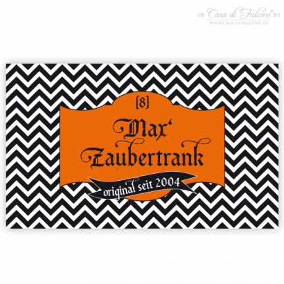 Flaschenaufkleber Zaubertrank