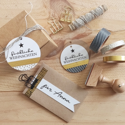 Stempel frhliche Weihnachten