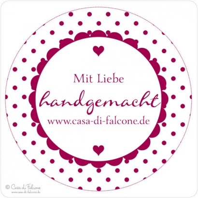 Stempel Handgemacht Dots