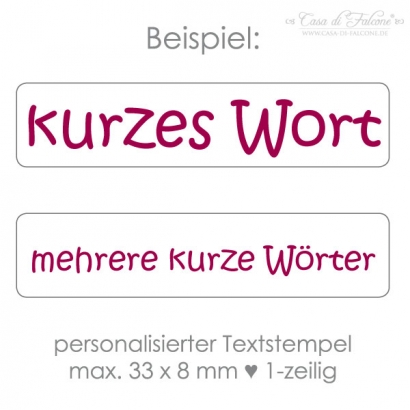 Textstempel 07