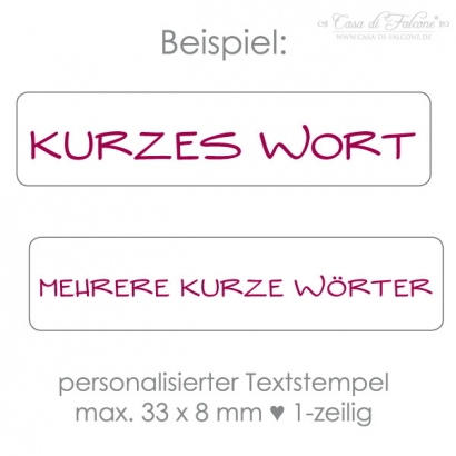 Textstempel 08