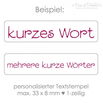 Textstempel 09